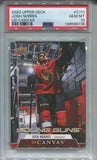 2020-21 Josh Norris Upper Deck Series 1 CANVAS YOUNG GUNS ROOKIE RC PSA 10 #C111 Ottawa Senators 8178