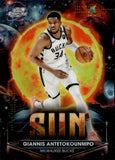 2025-26 Giannis Antetokounmpo Topps Cosmic Chrome PLANETARY PURSUIT SUN #PPS-4 Milwaukee Bucks
