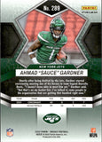 2022 Ahmad "Sauce" Gardner Panini Mosaic SP ROOKIE GENESIS RC #289 New York Jets