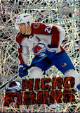2024-25 Nathan MacKinnon Skybox Metal Universe MICRO FIBERS #10 Colorado Avalanche