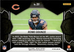 2024 Rome Odunze Panini Mosaic YELLOW NFL DEBUT ROOKIE RC #281 Chicago Bears