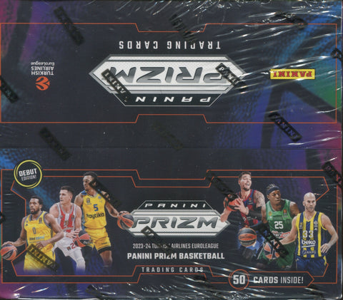 2023-24 Panini Prizm Turkish Airlines Euroleague Basketball Hobby, Box