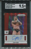 2024 CM Punk Panini Prizm WWE RED THROWBACK SIGNATURE AUTO 29/99 AUTOGRAPH SGC 9.5 #TS-CMP Monday Night Raw 2898
