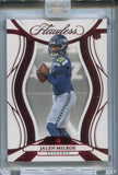 2025 Jalen Milton Panini Flawless RUBY RED ROOKIE 11/25 #98 Seattle Seahawks