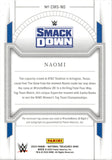 2024 Naomi Panini National Treasures WWE HOLO SILVER COLOSSAL MAT AUTO 10/25 AUTOGRAPH RELIC #CMS-NO Friday Night Smackdown