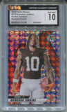 2025 Quinshon Judkins Panini Mosaic PURPLE REACTIVE ROOKIE VARIATION CGC 10 #276 Cleveland Browns 4005