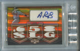 2010 Albert Pujols Topps Triple Threads GOLD JERSEY AUTO 1/9 AUTOGRAPH RELIC BGS 9/9 #AR113 St. Louis Cardinals 8096