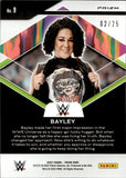 2022 Bayley Panini Prizm WWE MOJO FEARLESS 02/25 #9 Monday Night Raw