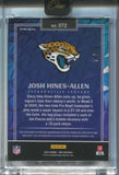 2024 Josh Hines-Allen Panini One ORANGE WONDERFUL ONES PATCH AUTO 15/20 AUTOGRAPH RELIC #372 Jacksonville Jaguars