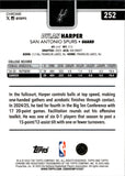 2025-26 Dylan Harper Topps Chrome ROOKIE RC #252 San Antonio Spurs