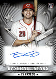 2022 TJ Friedl Topps Series 1 BLACK ROOKIE BASEBALL STARS AUTO 123/199 AUTOGRAPH #BSA-TF Cincinnati Reds
