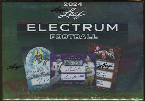 2024 Leaf Electrum Football Hobby, Box