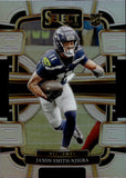 2023 Jaxon Smith-Njigba Panini Select CONCOURSE DIE-CUT SILVER PRIZM ROOKIE RC #87 Seattle Seahawks 1