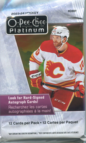 2023-24 Upper Deck O-Pee-Chee Platinum Hockey Hobby, Pack