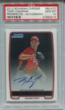 2012 Tony Cingrani Bowman Chrome ROOKIE AUTO AUTOGRAPH RC PSA 10 #BCA-TC Cincinnati Reds 2516