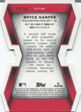 2022 Bryce Harper Topps Finest GOLD REFRACTOR CAREER YEAR DIE CUT 13/50 #FCY-BH Philadelphia Phillies