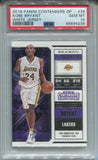2018-19 Kobe Bryant Panini Contenders Draft Picks WHITE JERSEY SEASON TICKET PSA 10 #34 Los Angeles Lakers HOF 4239