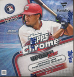 2025 Topps Chrome Update Series Baseball FANATICS Mega, Box