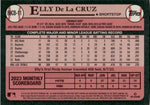 2024 Elly De La Cruz Topps Chrome 1989 DESIGN ROOKIE RC #89CB-11 Cincinnati Reds