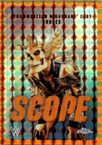 2026 "The American Nightmare" Cody Rhodes Topps Chrome WWE SCOPE ORANGE GEOMETRIC REFRACTOR 17/25 #SCO-1 Friday Night Smackdown