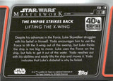2020 Lifting The X-Wing Topps Star Wars Masterwork THE EMPIRE STRIKES BACK 40TH ANNIVERSARY CANVAS #ESB-18