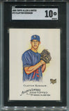 2008 Clayton Kershaw Topps Allen & Ginter ROOKIE RC SGC 10 #72 Los Angeles Dodgers 2678