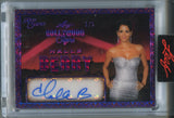 2025 Halle Berry Leaf Red Carpet PURPLE FOIL HOLLYWOOD SIGNS AUTO 1/5 AUTOGRAPH #HS-HB1 X-Men
