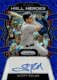 2024 Scott Rolen Panini Prizm BLUE SHIMMER HALL HEROES AUTO 5/8 AUTOGRAPH #HHA-SR St. Louis Cardinals HOF
