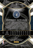 2020-21 Anthony Edwards Panini Select RED/WHITE/ORANGE SHIMMER CONCOURSE ROOKIE RC #21 Minnesota Timberwolves
