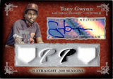 2007 Tony Gwynn Topps Sterling STERLING MOMENTS AUTOGRAPH GAME-USED MEMORABILIA 7/10 AUTO JERSEY PATCH #4SMA-68 San Diego Padres