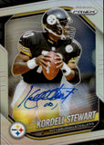 2025 Kordell Stewart Panini Prizm SILVER PRIZM SIGNATURES AUTOGRAPH AUTO #288 Pittsburgh Steelers