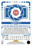 2023-24 Jaden Ivey Panini Photogenic DIAMOND 37/75 #50 Detroit Pistons