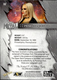 2022 Penelope Ford Upper Deck Metal Universe AEW AUTO AUTOGRAPH #32 Dynamite