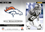 2022 Bill Romanowski Panini Illusions IMMORTALIZED JERSEY AUTO 27/49 AUTOGRAPH RELIC #IJA-BR Denver Broncos