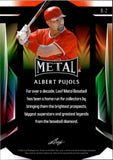 2023 Albert Pujols Leaf Metal PINK CRYSTALS 1/5 #B-2 St. Louis Cardinals