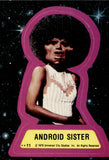 1978 Android Sister Topps Battlestar Galactica STICKER #11