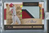 2025 Thomas Saggese Panini Three and Two ROOKIE GOLD JUMBO PATCH AUTO 06/10 AUTOGRAPH RELIC #JK-TS St. Louis Cardinals