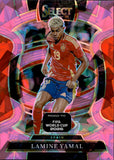 2025-26 Lamine Yamal Select Road To FIFA World Cup 2026 TERRACE LEVEL PINK ICE PRIZM #68 SPAIN