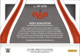 2023 Kofi Kingston Panini Immaculate Collection WWE PAST & PRESENT AUTO 48/99 AUTOGRAPH #PP-KFK Monday Night Raw