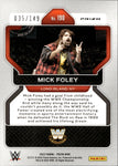 2022 Mick Foley Panini Prizm WWE PURPLE 035/149 #190 WWE Legend