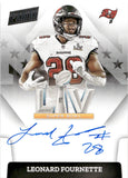 2022 Leonard Fournette Panini Illusions SUPER BOWL LV SIGNATURE AUTOGRAPH AUTO #SBLV-LF Tampa Bay Buccaneers