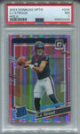 2023 CJ Stroud Donruss Optic HOLO SILVER RATED ROOKIE RC PSA 7 #244 Houston Texans 2438