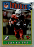 2026 Jeremiyah Love Bowman Chrome ROOKIE OF THE YEAR FAVORITES RC #ROY-14 Arizona Cardinals