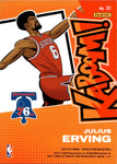 2024-25 Julius Erving Panini Revolution SP KABOOM! #31 Philadelphia 76ers HOF