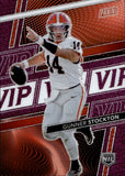 2026 Gunner Stockton Panini The National VIP PURPLE ICE PRIZM 109/149 #RP-GS Georgia Bulldogs