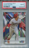 2018 Shohei Ohtani Bowman's Best REFRACTOR ROOKIE RC PSA 10 #1 Anaheim Angels 3879