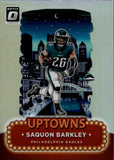 2024 Saquon Barkley Panini Donruss Optic UPTOWNS #17 Philadelphia Eagles