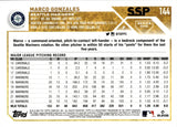 2023 Marco Gonzales Topps Series 1 SSP IMAGE VARIATION GOLDEN MIRROR #144 Seattle Mariners