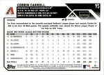 2023 Corbin Carroll Topps Chrome REFRACTOR ROOKIE RC #95 Arizona Diamondbacks 1