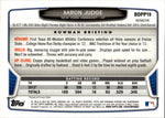 2013 Aaron Judge Bowman Chrome Draft REFRACTOR ROOKIE RC #BDPP19 New York Yankees *NRMT*